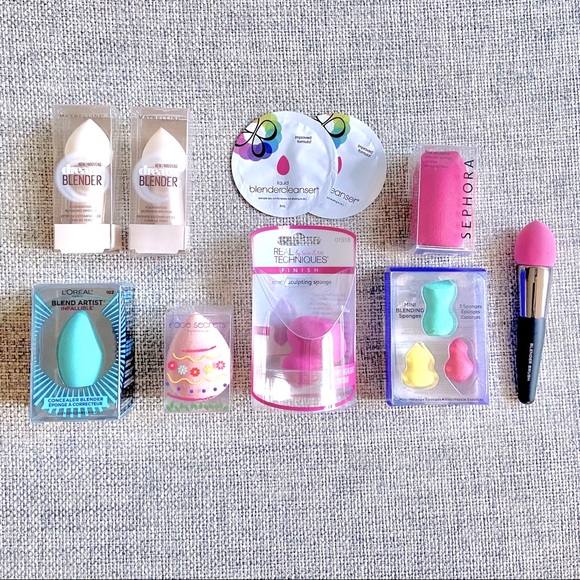 Makeup Sponge Bundle | Sephora, Real Techniques, Maybelline, Face Secrets
